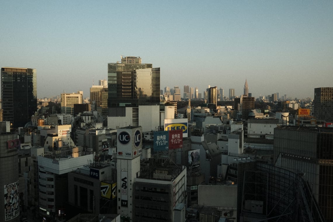 Trip review of Tokyo: City from tower high and waterway low